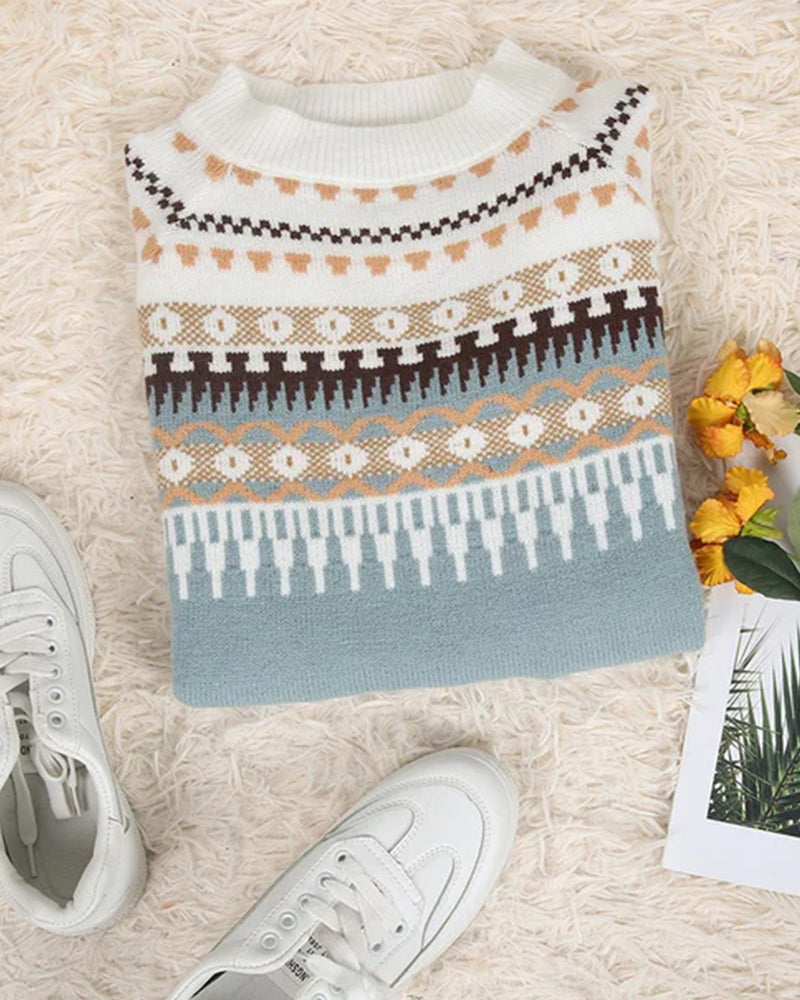 Daphne | Jersey de punto Fair Isle
