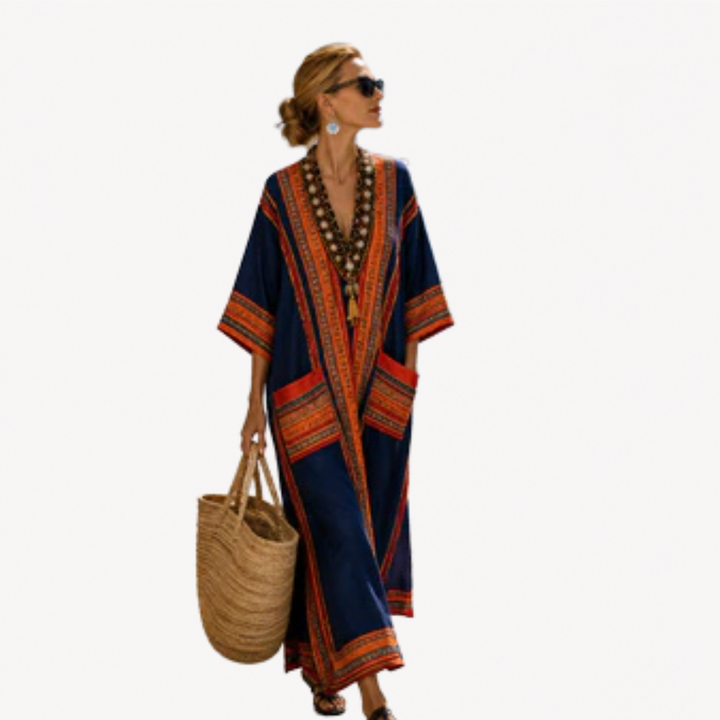 Vestido Verano Mykonos - vestido bohemio de playa para mujer