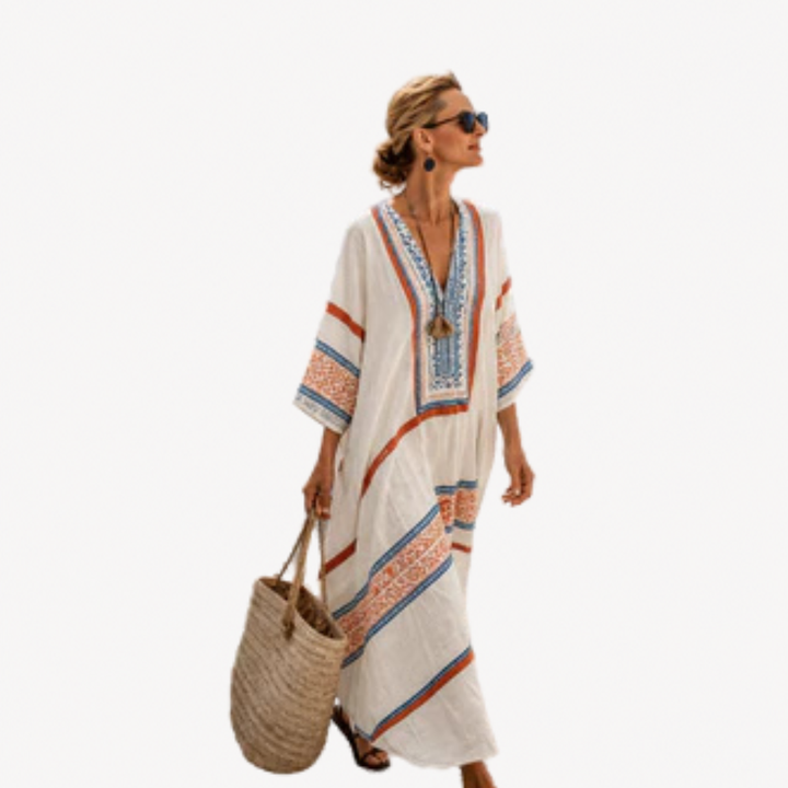 Vestido Verano Niza - vestido bohemio de playa para mujer