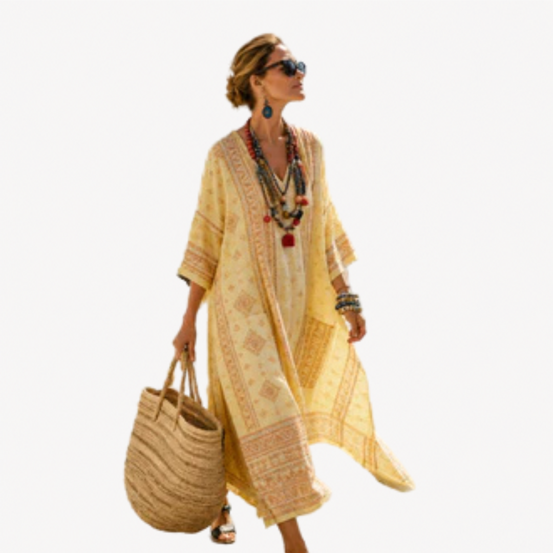 Vestido Verano Cancún - vestido bohemio de playa para mujer