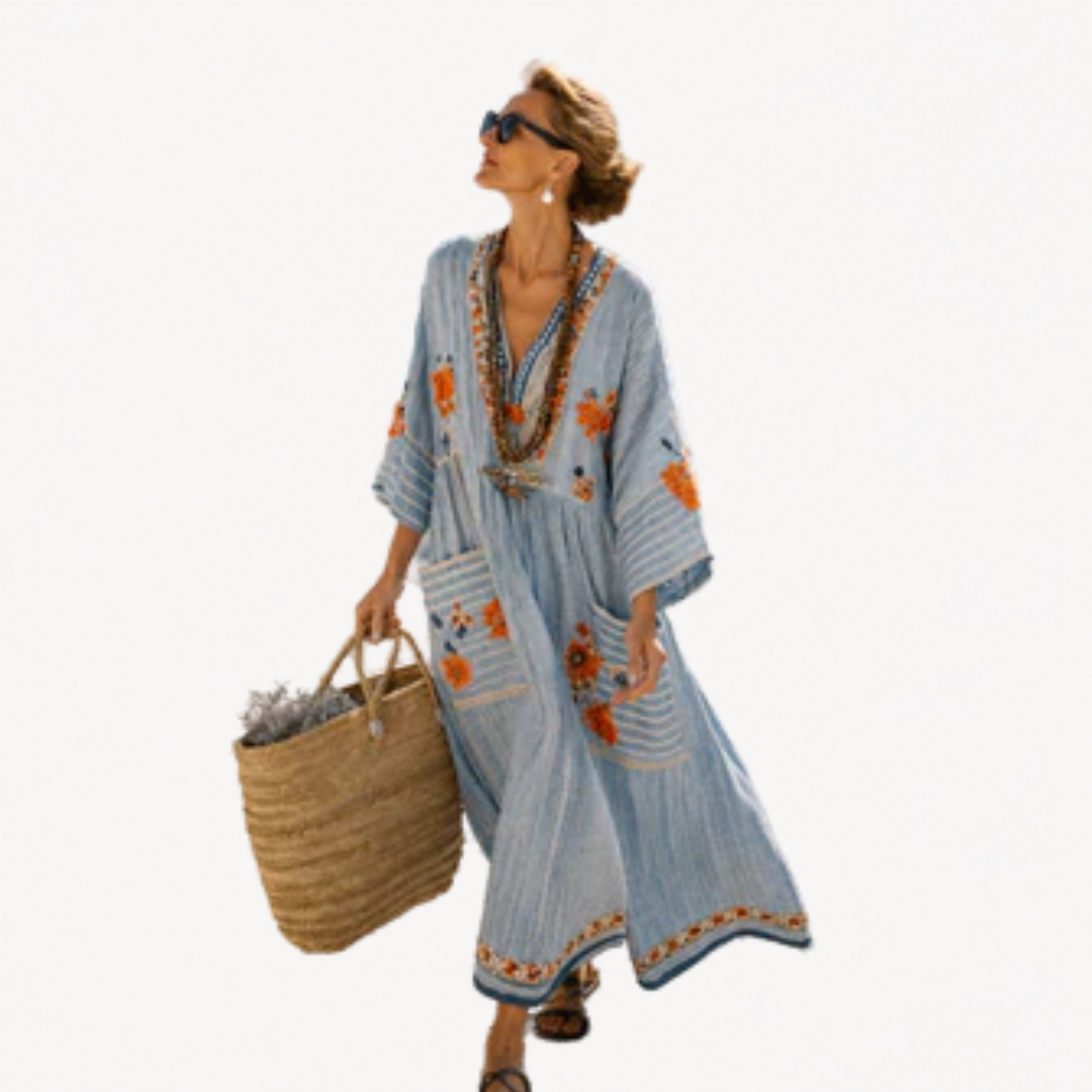 Vestido Verano Maldivas - vestido bohemio de playa para mujer