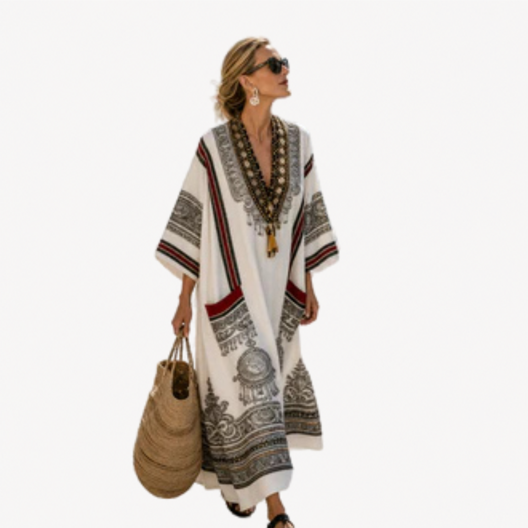 Vestido Verano Malibú - vestido bohemio de playa para mujer
