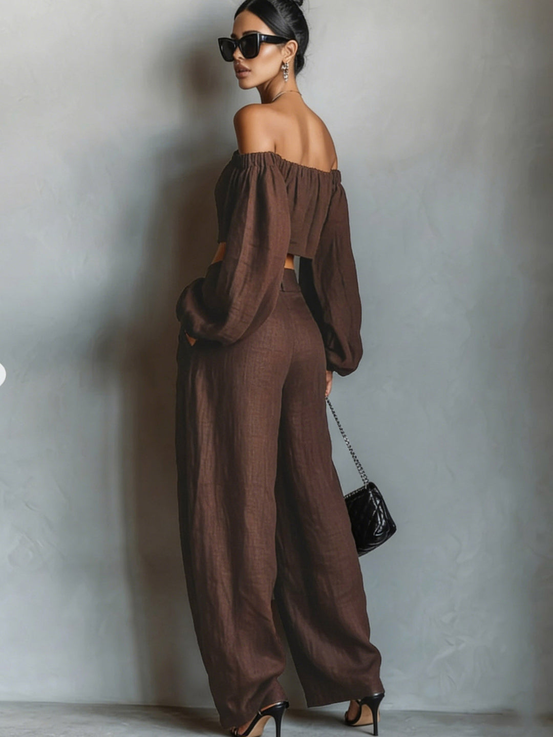 Tiana | Conjunto Sin Mangas – Elegante, Con Pantalones Anchos
