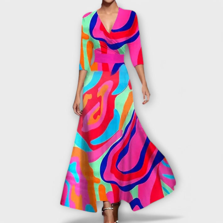 Alma - Vestido con manga elegante