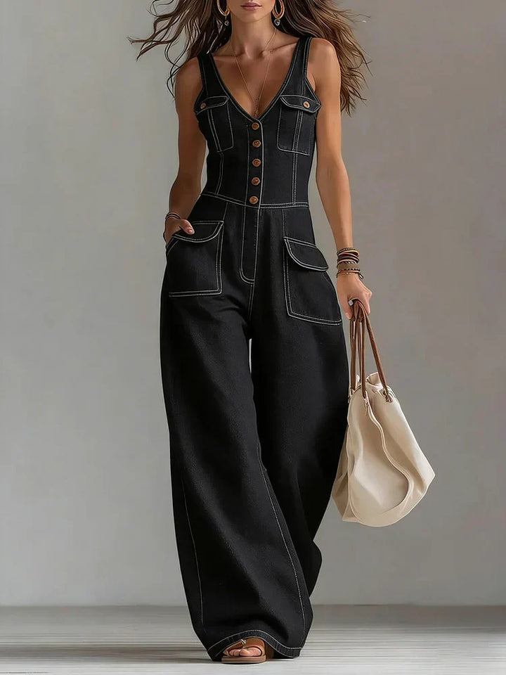 Sylvie - Mono de Denim Casual | Comodidad y Estilo