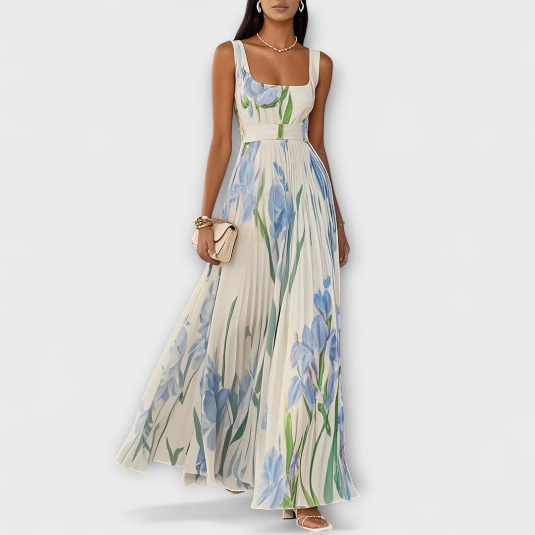 Penélope - Vestido Maxi de Chiffon Mujer