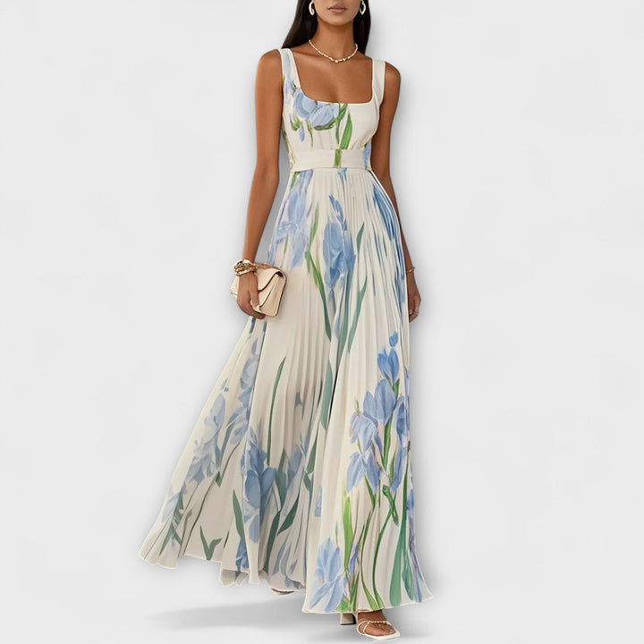 Penélope - Vestido Maxi de Chiffon Mujer