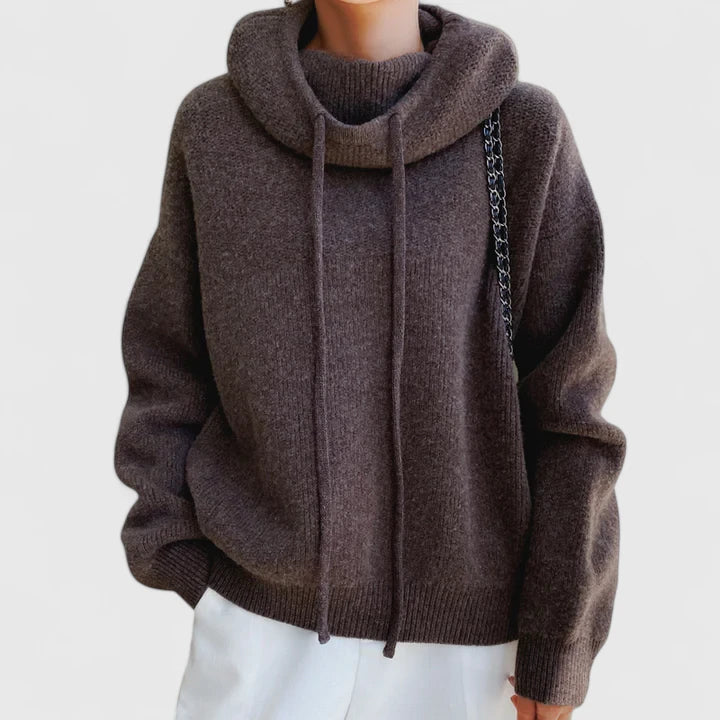 Jeanne | Sudadera con Capucha de Punto Confortable