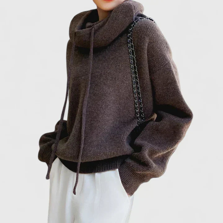 Jeanne | Sudadera con Capucha de Punto Confortable