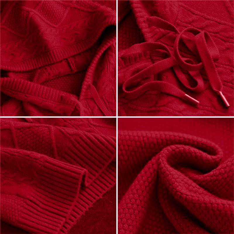 Julie | Sudadera de Punto con Capucha