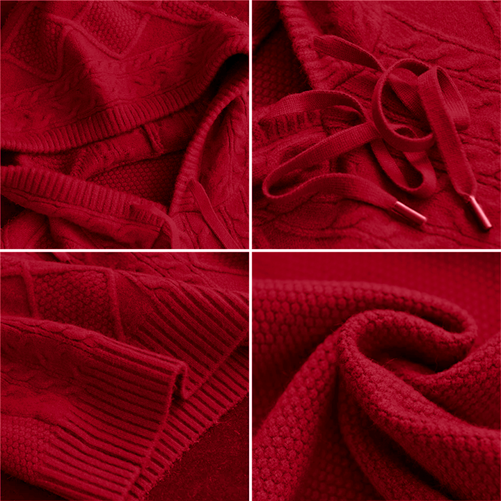 Julie | Sudadera de Punto con Capucha