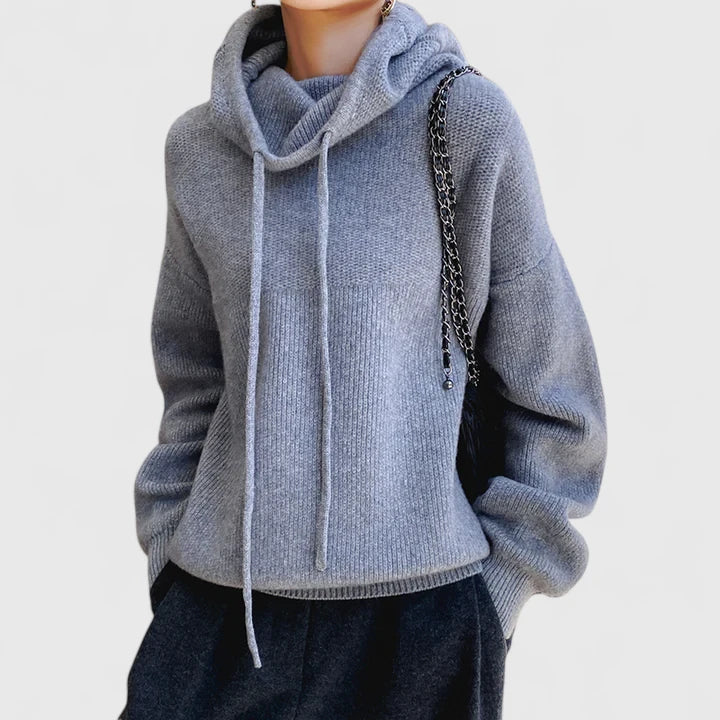 Jeanne | Sudadera con Capucha de Punto Confortable