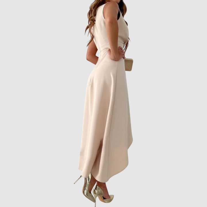 Valerie - Vestido envolvente elegante con escote en V Mujer