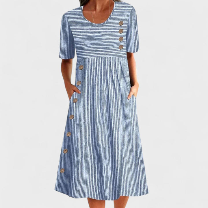 Sofia - Vestido de verano a rayas