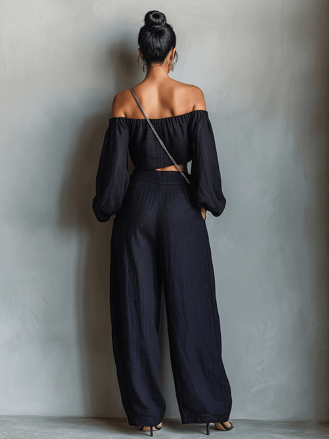 Tiana | Conjunto Sin Mangas – Elegante, Con Pantalones Anchos