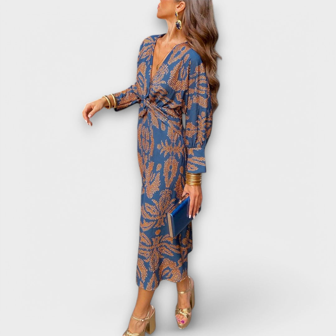 Oriana - Vestido elegante con mangas largas