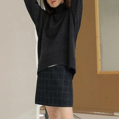 Maude | Jersey oversize de cuello alto