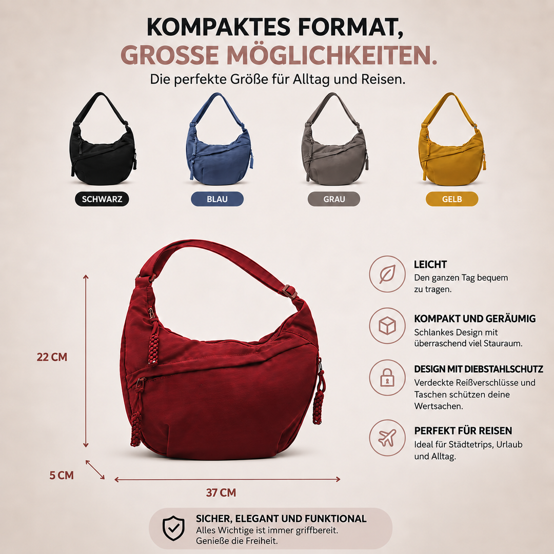 Hannah | Bolso de hombro en Beige