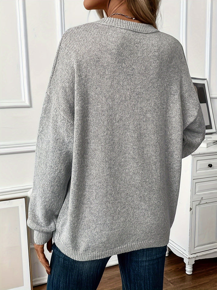 Ivy | Jersey oversize con aberturas laterales
