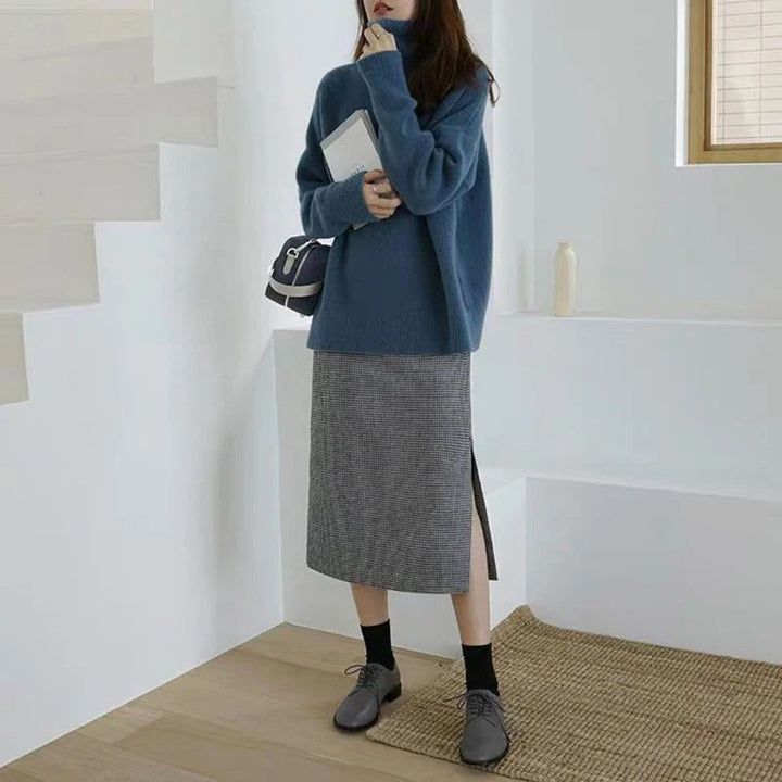 Maude | Jersey oversize de cuello alto