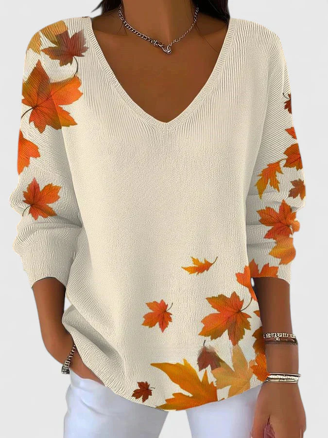 Sera™ | Jersey Elegante con Cuello en V