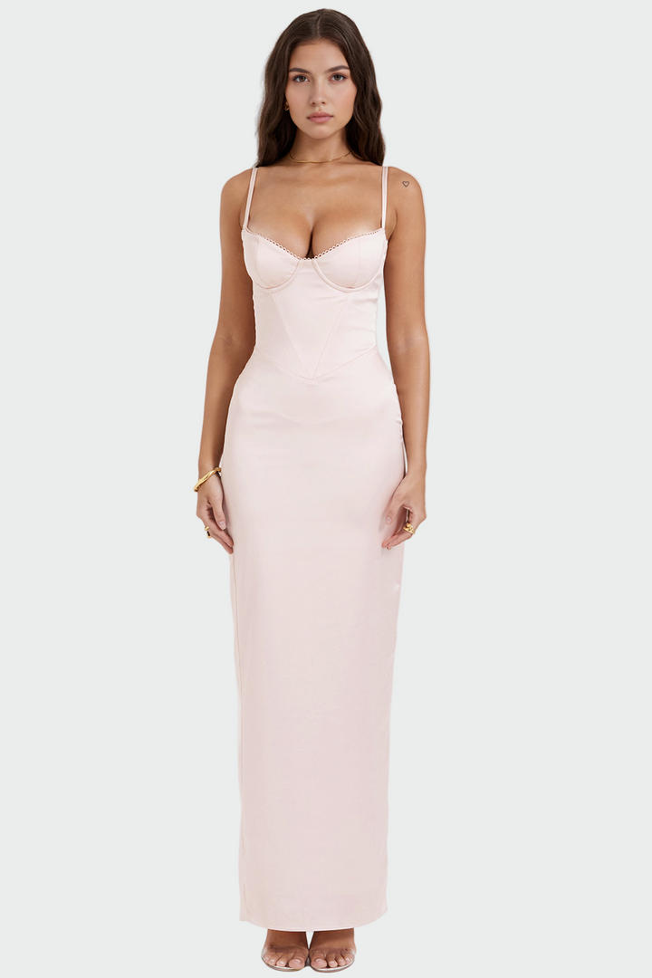 Kateřina – Vestido de Satén Mujer