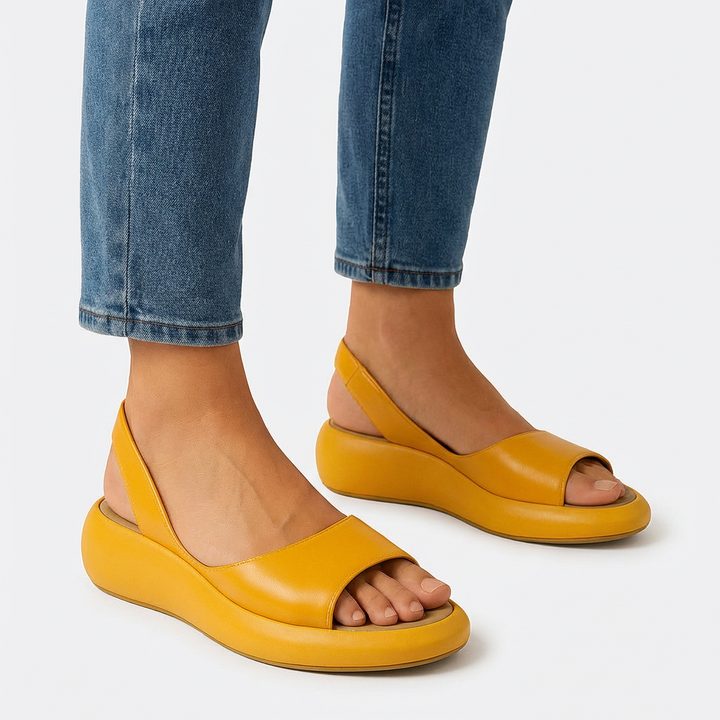 Evie™ – Sandalias Peep-Toe Elegantes con Confort Excepcional