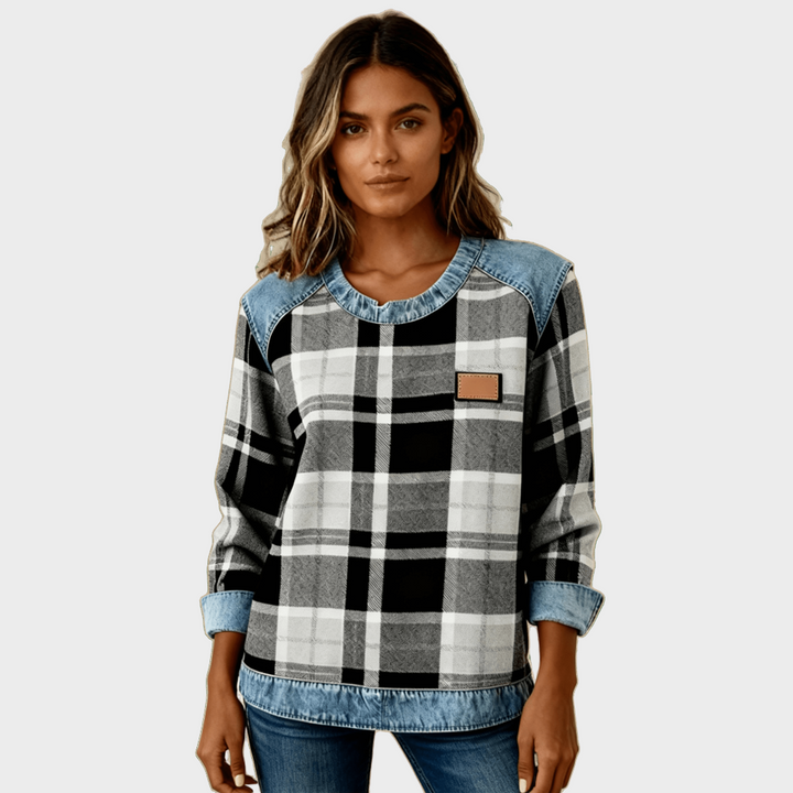 Ivy – Sudadera patchwork – imagen 11