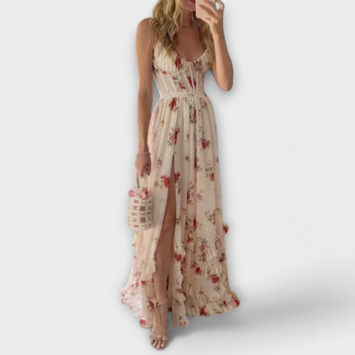 Joana - Vestido con estampado floral