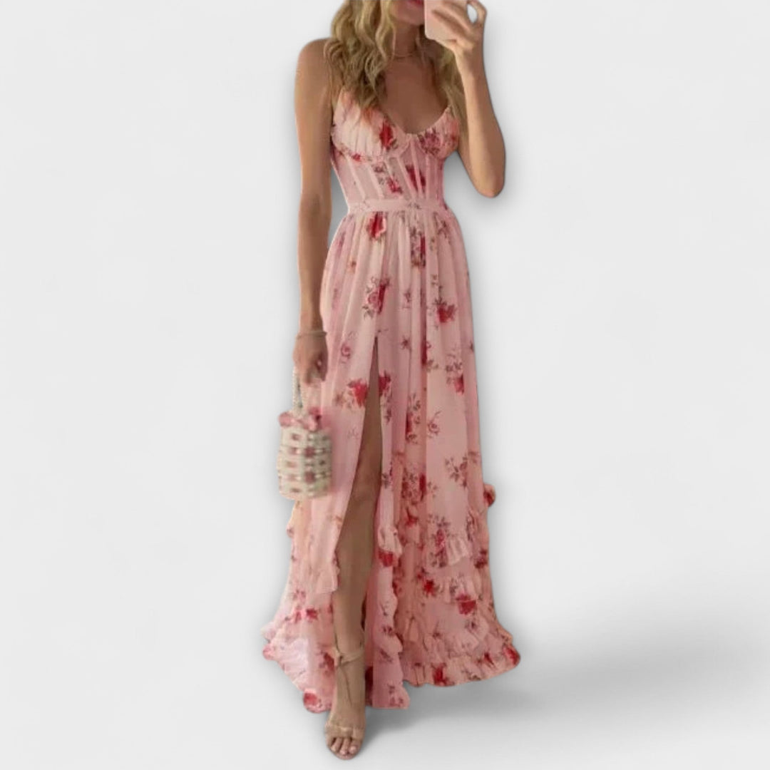 Joana - Vestido con estampado floral