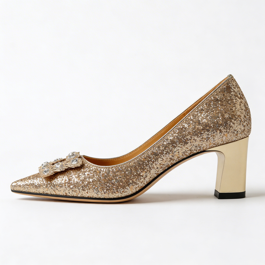 Magdaléna | Zapatos Ortopédicos Brillantes