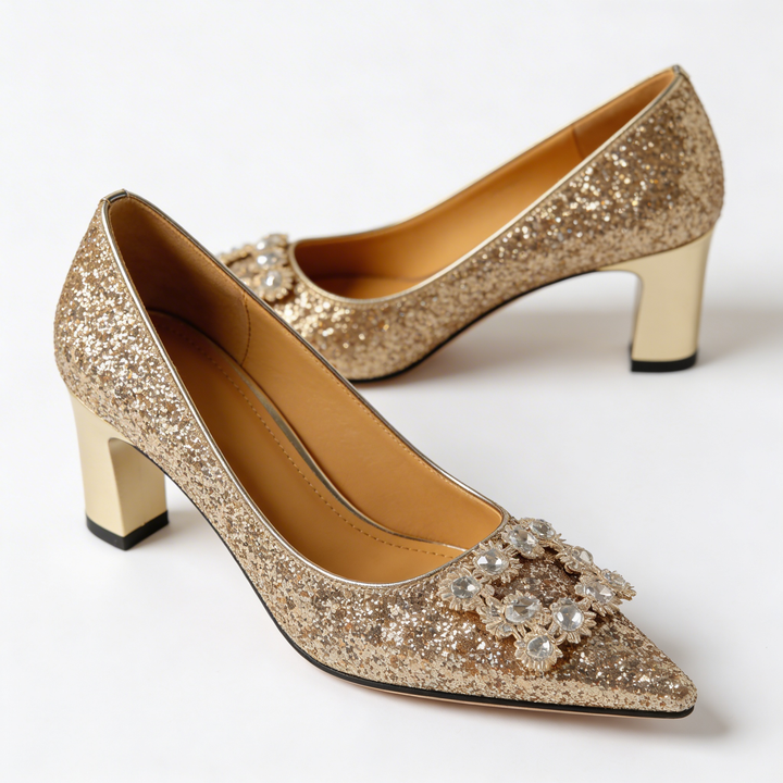Magdaléna | Zapatos Ortopédicos Brillantes