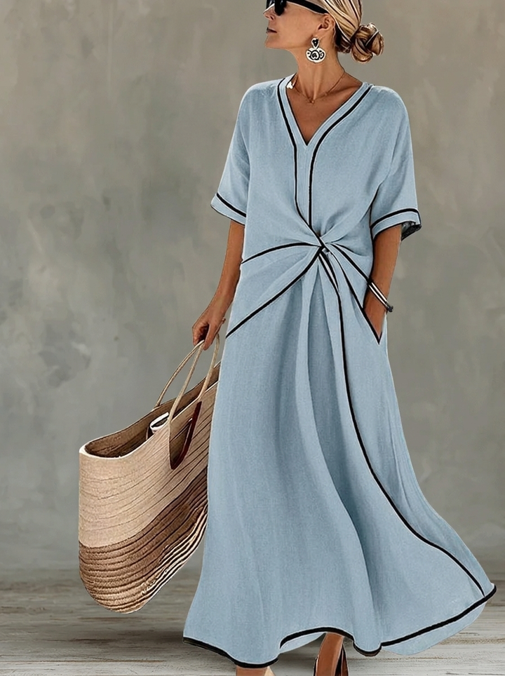 Ananya | Vestido Ajustado – Elegante, Corte Femenino