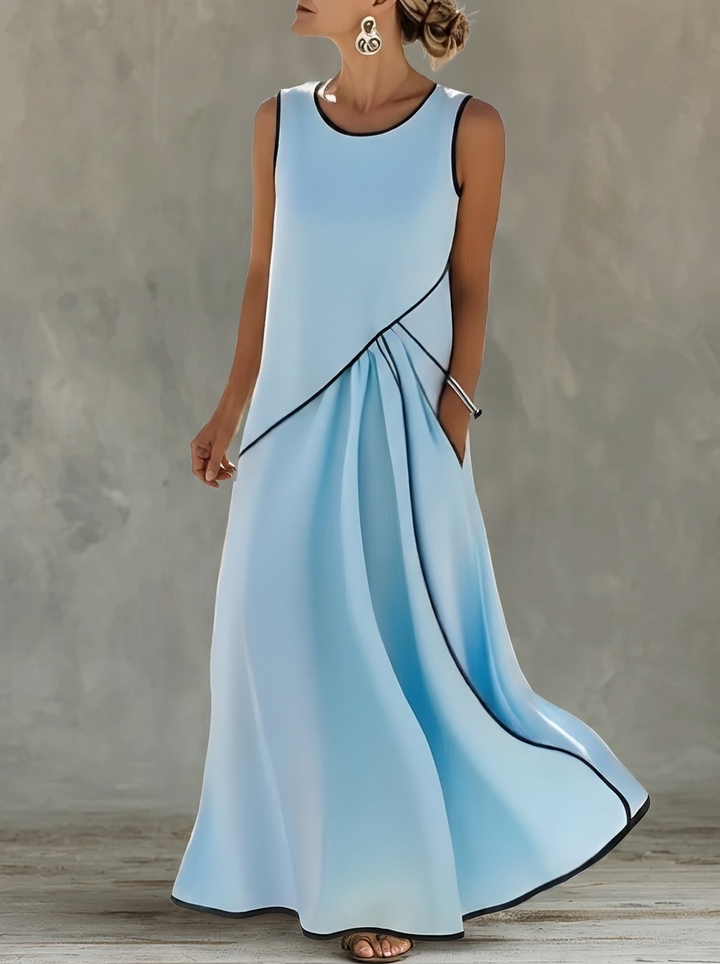 Saige | Vestido de Verano Rayado – Corte Ligero y Aireado
