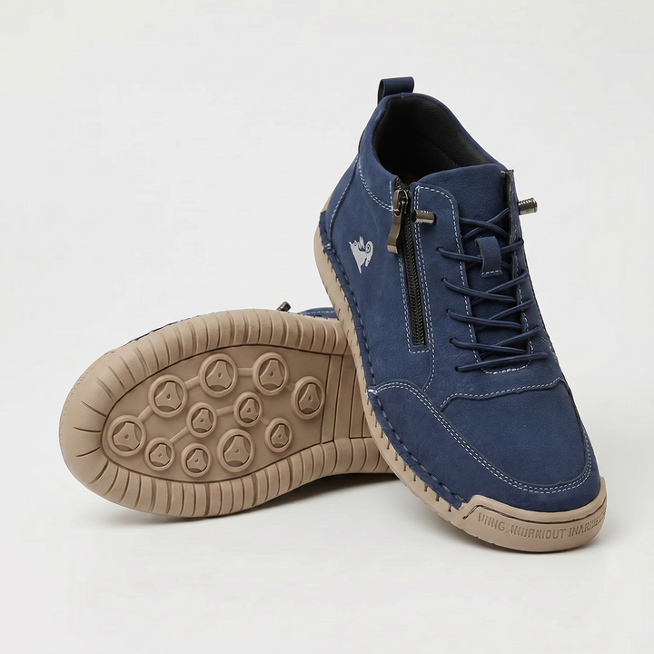 Zapatos Ortopédicos Flora Cómodos con Cierre de Cremallera