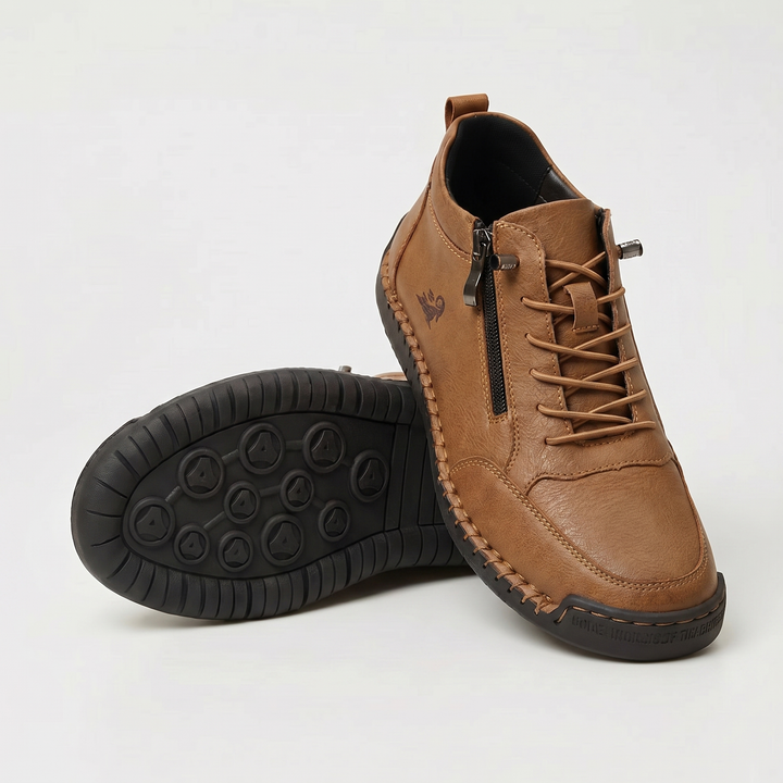 Zapatos Ortopédicos Flora Cómodos con Cierre de Cremallera