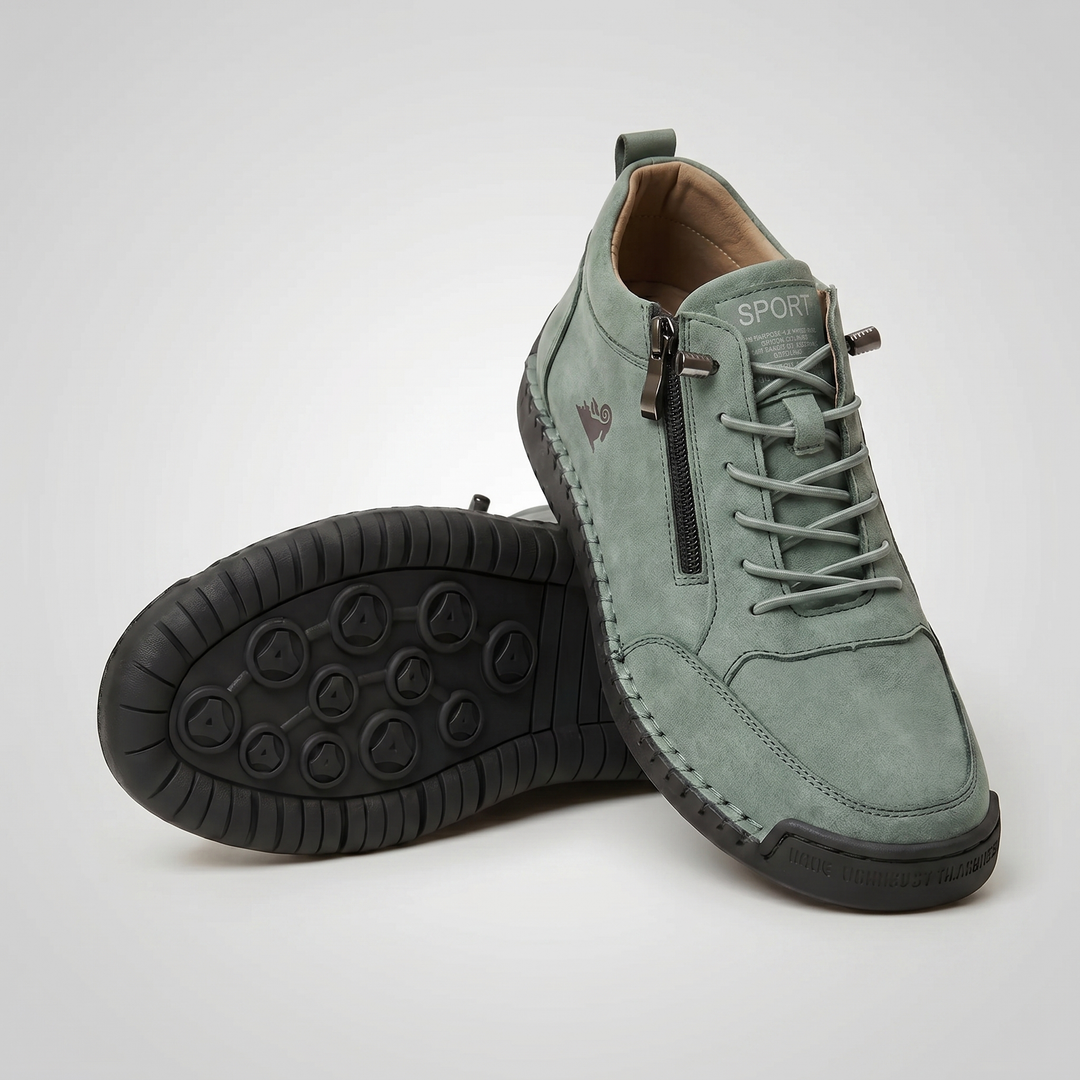 Zapatos Ortopédicos Flora Cómodos con Cierre de Cremallera