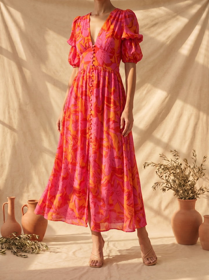 Armonía | Maxi Vestido Resplandor Solar