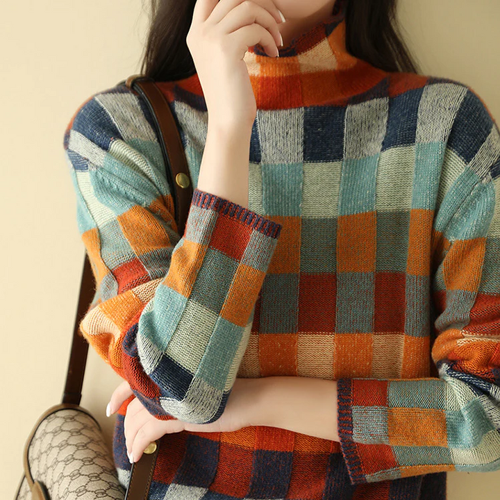Françoise | Suéter retro cómodo