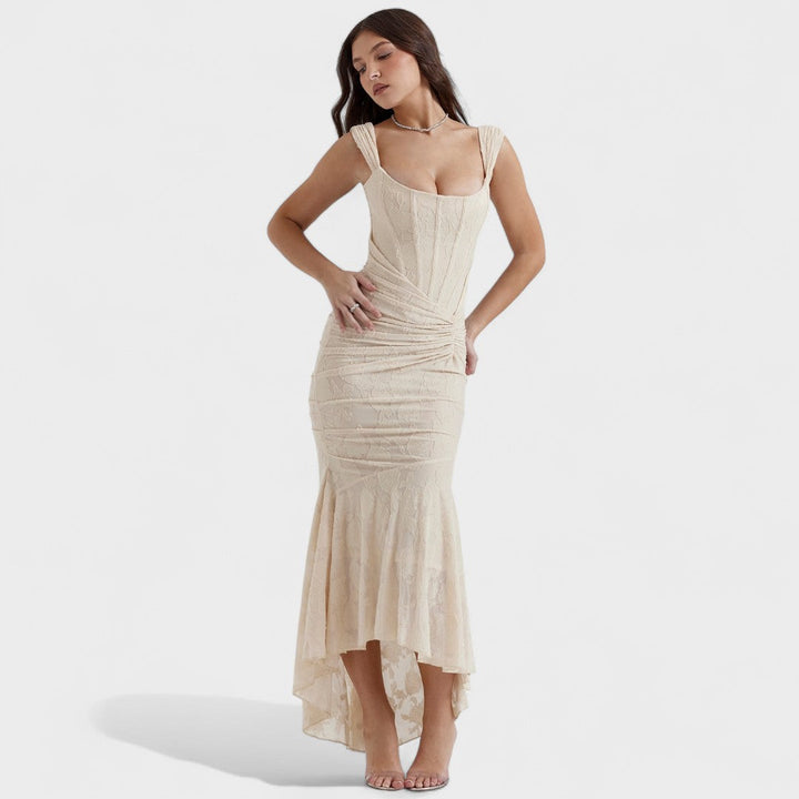 Eduarda - Vestido de silueta romántica
