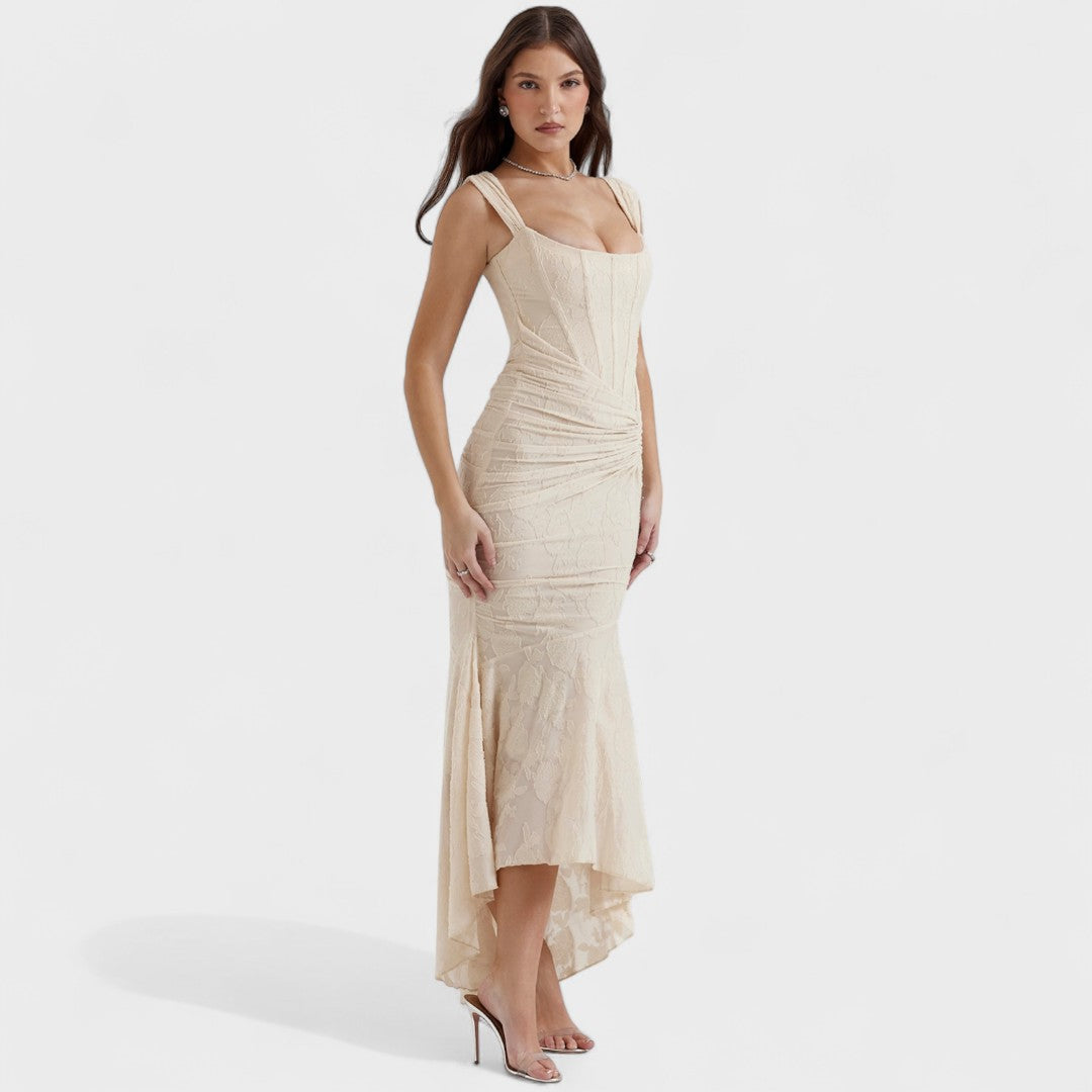 Eduarda - Vestido de silueta romántica