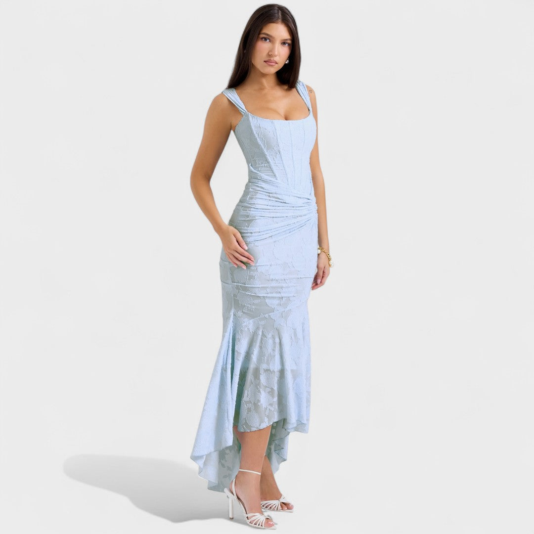 Eduarda - Vestido de silueta romántica