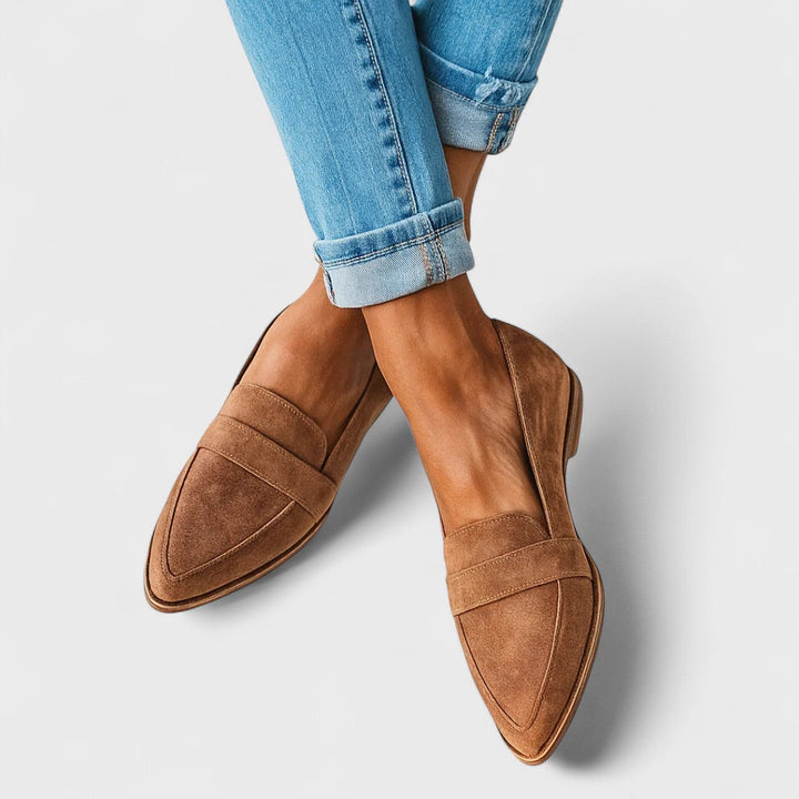 Cari - Mocasines ortopédicos de piel