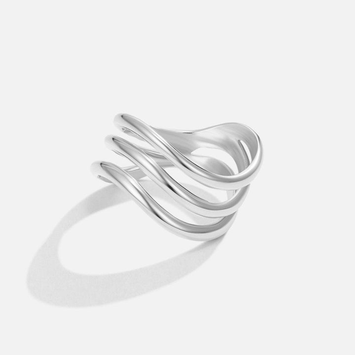 Anillo de Plata Estratificado Kiya