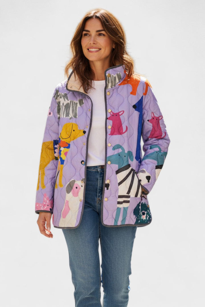 Laure | Chaqueta Estampada con Personalidad