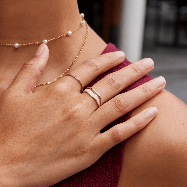 Rebeca - Anillo estratificado