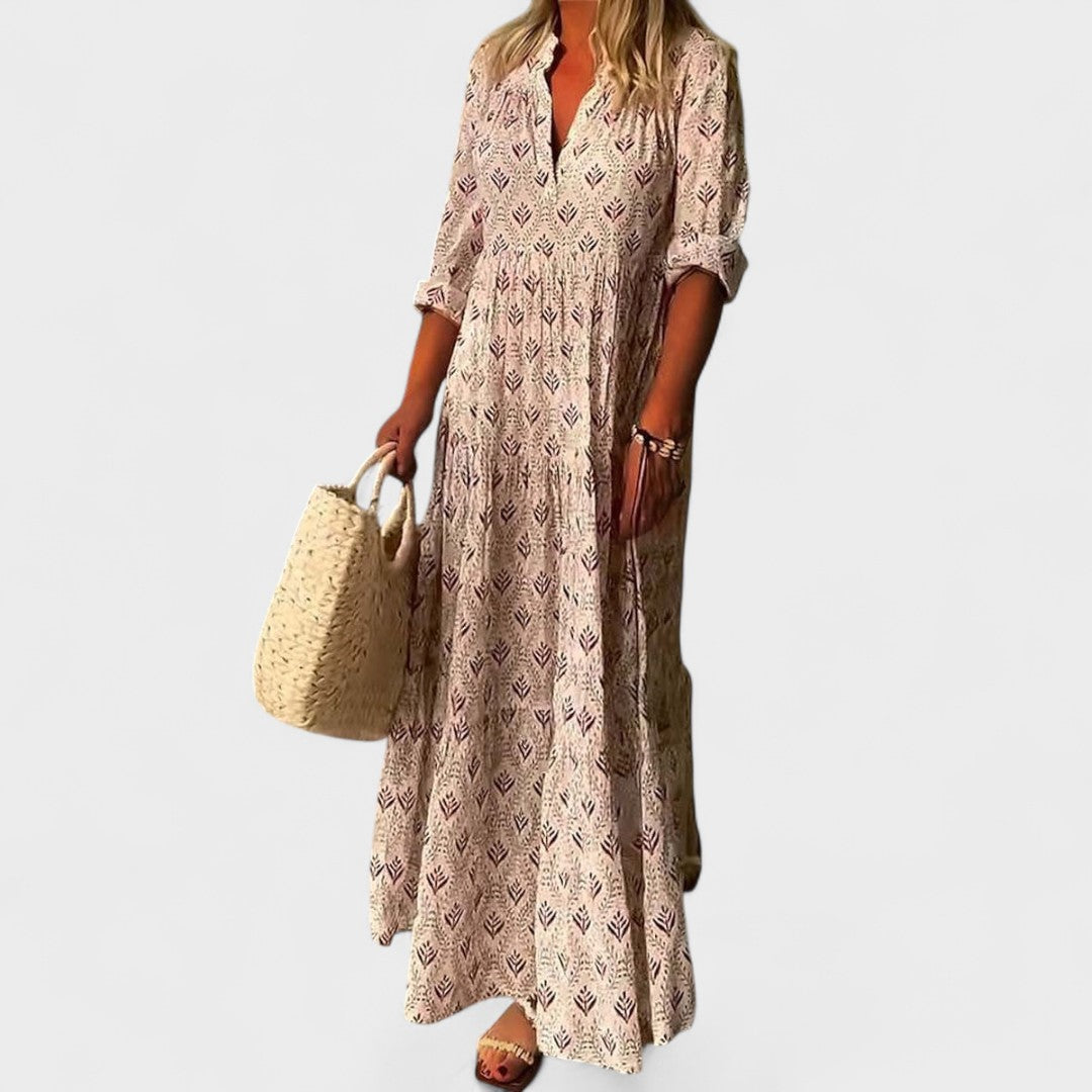 Micaela - Vestido largo boho