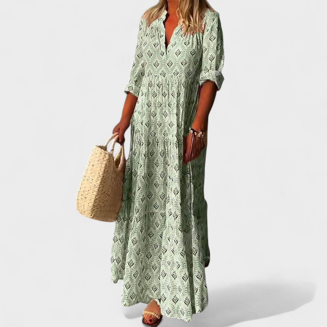 Micaela - Vestido largo boho