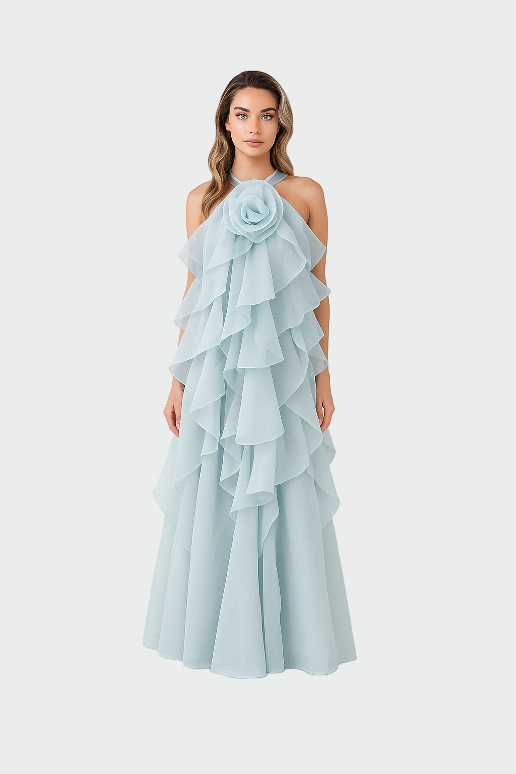 Květoslava - Vestido Maxi de Lujo Mujer