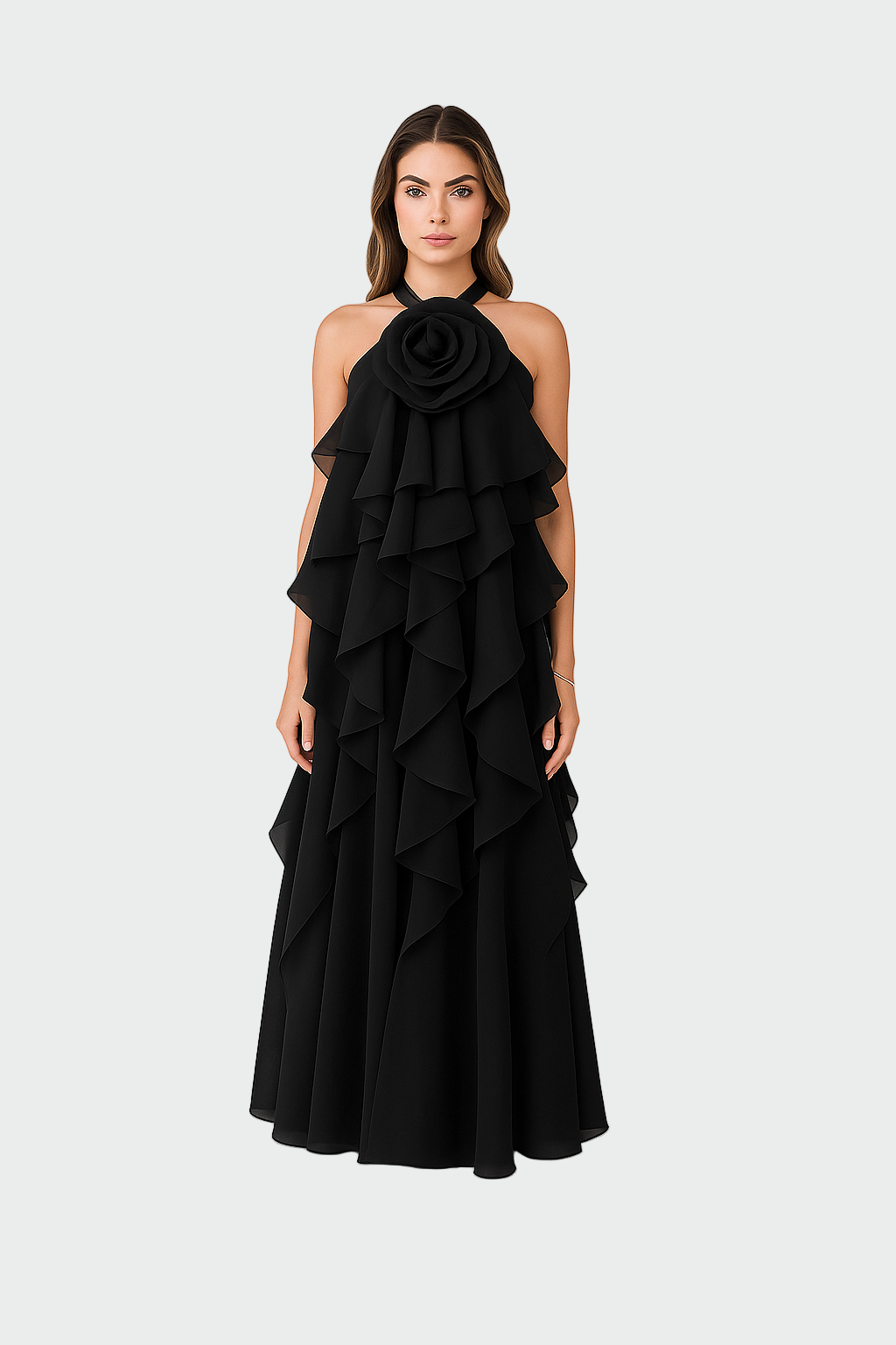 Květoslava - Vestido Maxi de Lujo Mujer